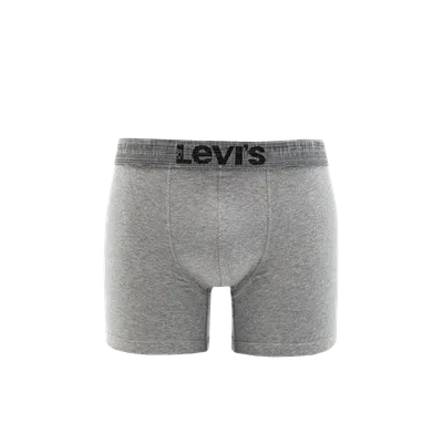 Levi's Bokserki Levi&#039;s LEVIS MEN GIFTBOX STRIPES LOGO BOXER BRIEF 3P 37149-0617 GREY/BLACK