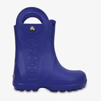 Crocs Kalosze Crocs handle rain boot kids 12803-4o5 cerulean blue blue