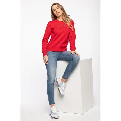 Calvin Klein Bluza Calvin Klein Sweatshirts J20J214807-XME RED