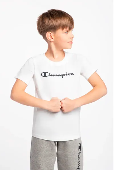 Champion Koszulka Champion Crewneck T-Shirt 403927-WW001 WHITE