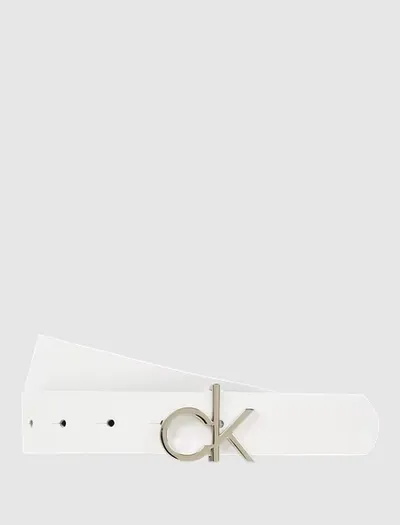 Calvin Klein CK Calvin Klein Pasek skórzany ze sprzączką z logo
