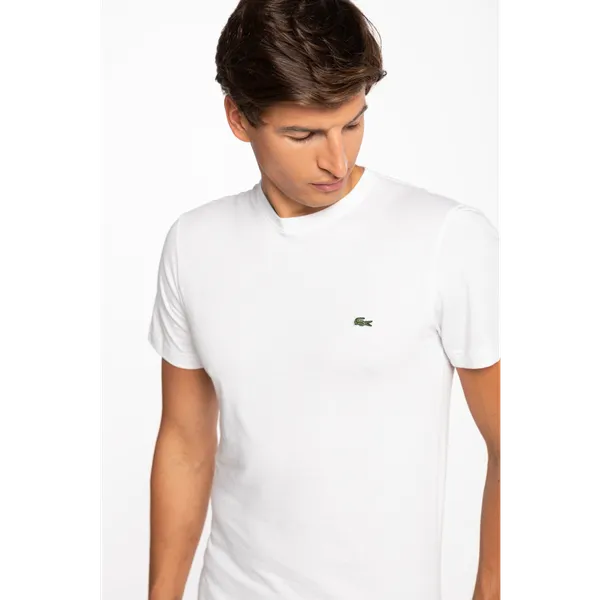 Koszulka Lacoste Tee-shirt &amp; turtle neck shirt TH1207-001 WHITE