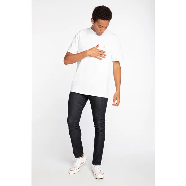 Koszulka Carhartt WIP S/S Chase T-Shirt I026391-0290 WHITE