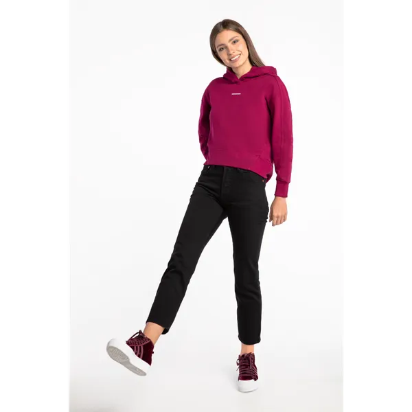 Bluza Calvin Klein Jeans MICRO BRANDING HOODIE J20J215462VWS PURPLE