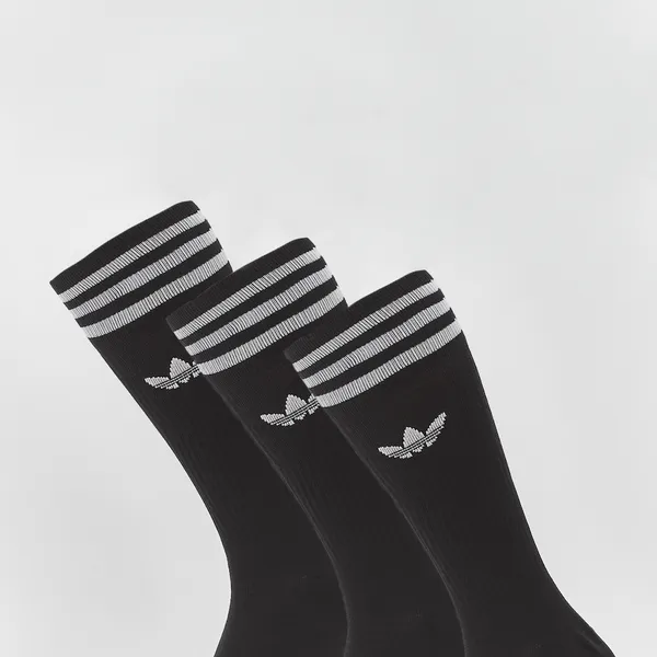 Skarpety adidas Solid Crew Socks S21490 BLACK/WHITE