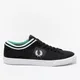 Buty Fred Perry UNDERSPIN TIPPED CUFF TWILL B7106-184 BLACK