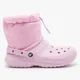 śniegowce Crocs Classic Lined Neo Puff Boot BlrnaPink 206630-6GD PINK