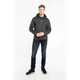 Bluza Tommy Jeans TJM STRAIGHT LOGO HOODIE DM0DM11632BDS GREY