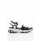 Sandały Skechers D&#039; LITES FRESH CATCH 31514-WBK WHITE/BLACK