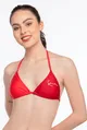 Strój kąpielowy Karl Kani KK Signature Triangle Bikini Bottom red 6155195 RED