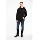 Bluza Tommy Jeans TJM WAFFLE HOODED SNIT DM0DM11739BDS BLACK