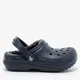 Klapki Crocs Kids’ Classic Fuzz-Lined Clog 203506-459 NAVY