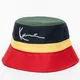 Buckethat Karl Kani KARL KANI CAP 136 GREEN/NAVY/YELLOW/RED (7015136)